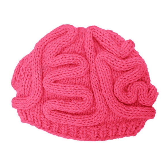 JGJJUGN Funny Brain Knitted Hat Personalize Winter Beanie Unique Design Multi-Scene Use Sports Outdoor Fashion Accessory for All