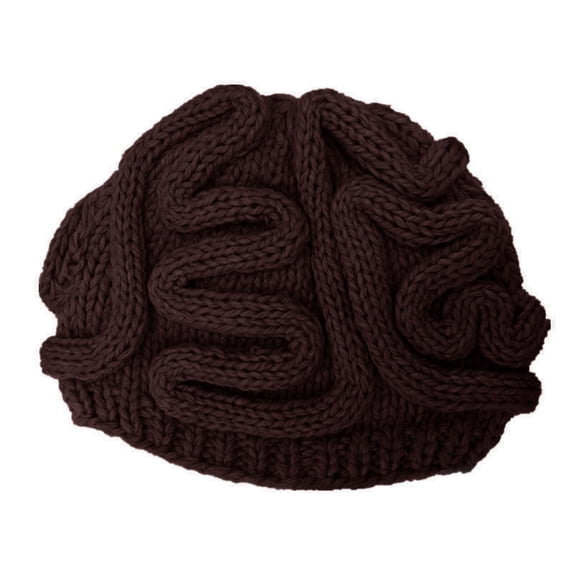 JGJJUGN Funny Brain Knitted Hat Personalize Winter Beanie Unique Design Multi-Scene Use Sports Outdoor Fashion Accessory for All