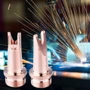 JGJJUGN Handheld Welding Nozzle: Super Powerful Weiye Welding Machine Accessory, Includes Lens, Copper Nozzle, and Wire Guide for Efficient Welding Tasks