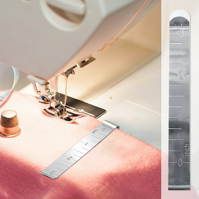 JGJJUGN Hemming Clip Hemming 3 Inch Measuring Ruler Quilting Clip for