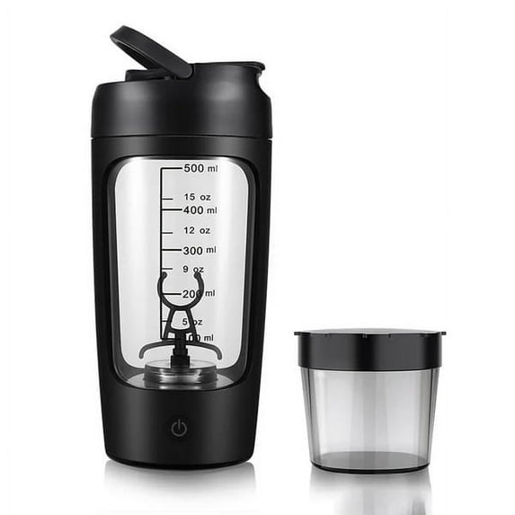 JGJJUGN High-Capacity Electric Protein Shaker Bottle with 7000rpm Mixing for Easy, Clump-Free Drinks and Portable Design