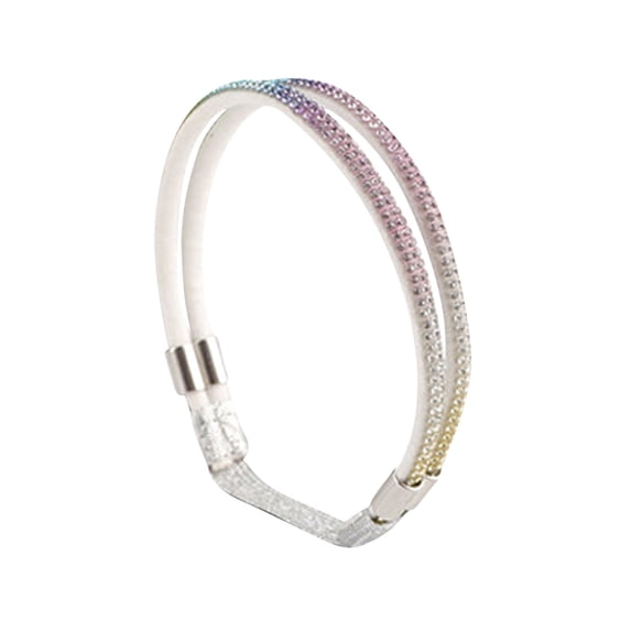 JGJJUGN High Heel Shoe Straps, Anti-Slip Laces, Heel Drop Prevention Clips, Diamond Decorative Strips, Comfortable Fit for All High Heels