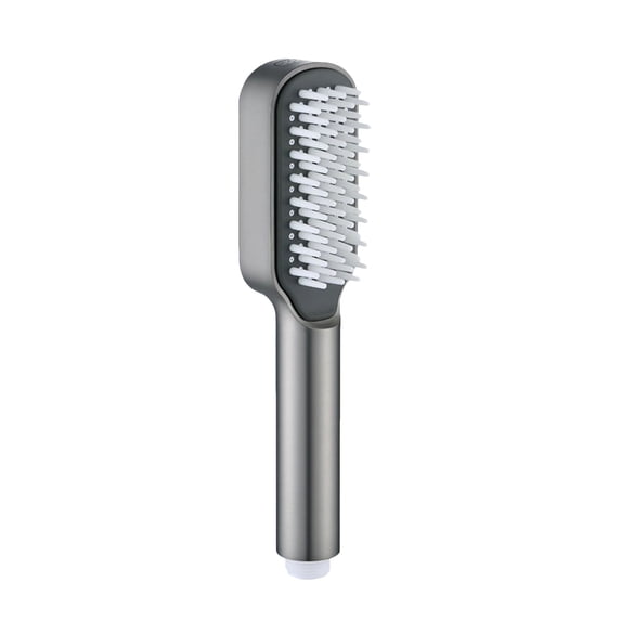 JGJJUGN High Pressure Handheld Shower Spray Gun with Comb 2-in-1 Water Saving Showerhead, Adjustable Water Pressure, Massage Function, Bathroom Cleaning Tool, Easy-Stop Button