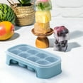 thumbnail image 1 of JGJJUGN Ice Cube Molds, Homemade Ice Cream Maker, Popsicle Molds, Quick Freezer Tray, Ice Stick Maker, Snack Freezer, Perfect for Parties and Summer Treats, 1 of 4