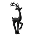 thumbnail image 1 of JGJJUGN Imitation Metal Deer Statue, Stag Garden Ornament, Rustic Entryway Decor, Outdoor Sculpture, Antique Finish, Weather-Resistant, Home Accent, Nature-Inspired Decor, 1 of 2
