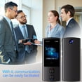 thumbnail image 1 of JGJJUGN Intelligent Translator Device, Voice Offline Language Translator, Multi-Language Photo Translation Tool, Recording Function, Travel Translator for 138 Languages, 1 of 9