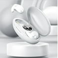 thumbnail image 1 of JGJJUGN Invisible Bluetooth Earbuds Wireless Headphones Noise Cancelling Ergonomic Design for Sleep, Long Battery Life, IPX5 Waterproof, Hi-Fi Sound, 1 of 2