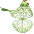 thumbnail image 1 of JGJJUGN Iron Kitchen Basket Decor | Lockable Egg Holder | Chicken-Shaped Kitchen Ornaments | Versatile Storage for Eggs, Garlic, Ginger | Green Iron Wind Lamp | Home Crafts Decoration, 1 of 9