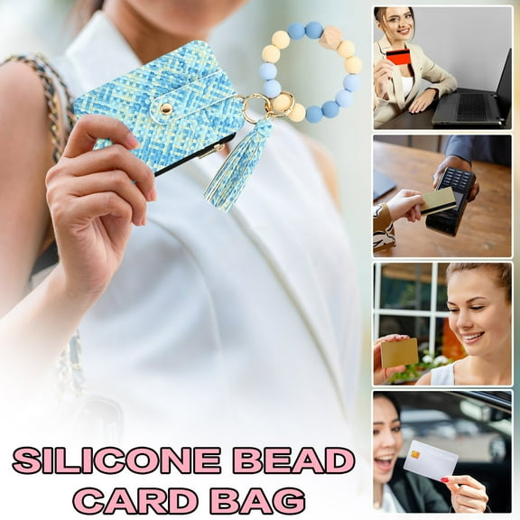 JGJJUGN Leather Wallet Keychain, Compact Key Holder, Slim Wallet Organizer, Stylish Leather Card Holder, Personalized Keychain Wallet, Durable Leather Accessories, Functional Daily Companion