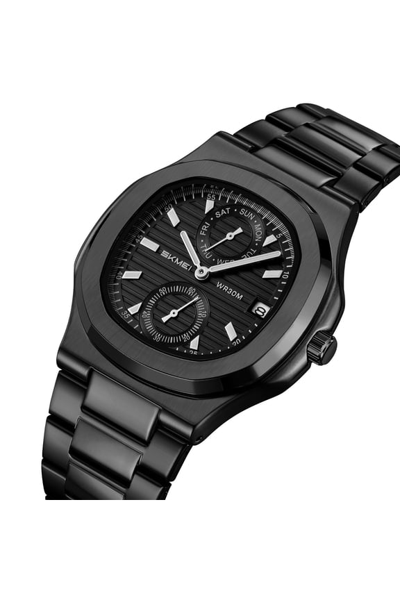 Men's Waterproof Digital Outdoor Sports Watch, Luminous Display Adventure Timer, Multi-Functional Timepiece for Hiking Camping Running Swimming, Rugged Durable Design