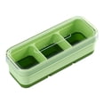 thumbnail image 1 of JGJJUGN Mini Ice Cubes Box with Lid, Soft Bottom Ice Tray, Three Cell Ice Maker, Small Ice Cube Mold, Portable Ice Cube Container for Household Use and Drinks, 1 of 1
