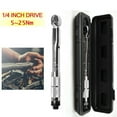 thumbnail image 1 of JGJJUGN Multi-Functional Torque Wrench Adjustable Hand Spanner Ratchet Auto Repair Tool – 1/4 Inch Drive, 5-25NM Torque Range, Steel Handle for Easy Grip, Durable Design, 1 of 9