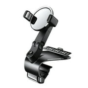 JGJJUGN Multifunctional Car Phone Holder 1200  Rotating Dashboard Mount with HUD Display for Easy Viewing in Vehicle