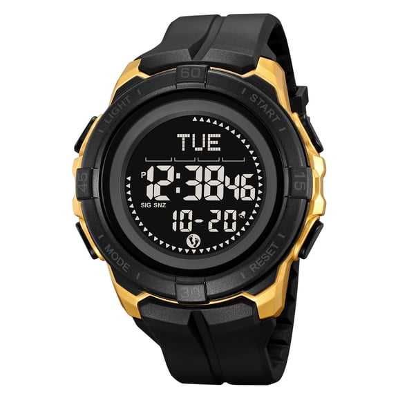 JGJJUGN Multifunctional Electronic Watch Outdoor Sports Watch Activity Tracker Digital Timepiece Waterproof Fitness Tracker Stopwatch Alarm Pedometer High-Precision Barometer
