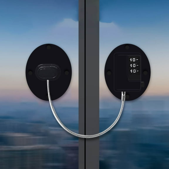 JGJJUGN Multifunctional Lock for Doors, Drawers, and Windows - Child Safety Lock, Baby Protection Device, Password Unlock Mechanism, Durable ABS & Stainless Steel - Home Safety Solution