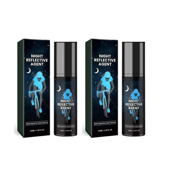 JGJJUGN Night Reflective Spray Paint 200ml - Bright Outdoor Marking Paint for Bikes, Motorcycles, and Skateboards - Fast Drying and Long Lasting