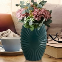 JGJJUGN Plastic Flower Vase Decorative Modern Home Decor Sturdy Large Vase for Flowers Bouquets Wedding and Office Decoration