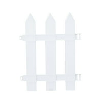 JGJJUGN Plastic Garden Fence PVC Outdoor Fencing for Rural Courtyards & Vegetable Gardens - Durable, Safe, and Stylish Decorative Enclosure