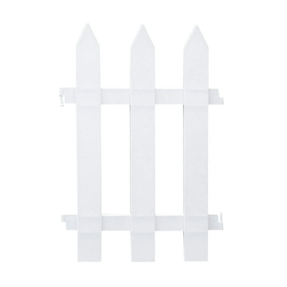 JGJJUGN Plastic Garden Fence PVC Outdoor Fencing for Rural Courtyards & Vegetable Gardens - Durable, Safe, and Stylish Decorative Enclosure