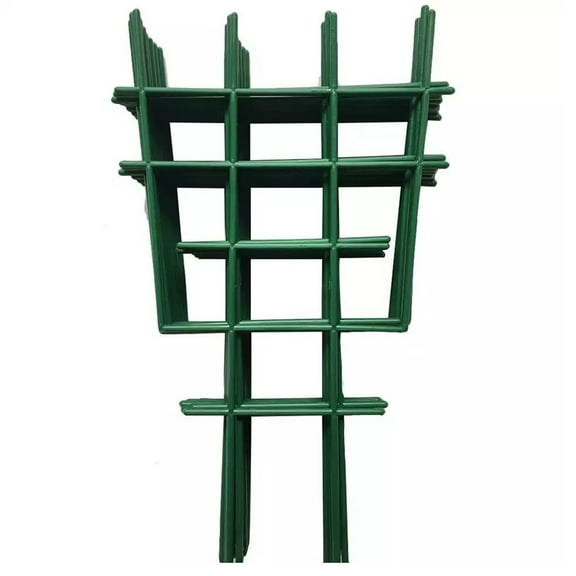 JGJJUGN Plastic Mini Garden Plant Support Rings - Climbing Plant Trellis - Flower Support for Vines - Rattan Plant Trellis - 12 Inch Heavy-Duty Plant Support - Ideal for Tomato, Cucumber, Clematis