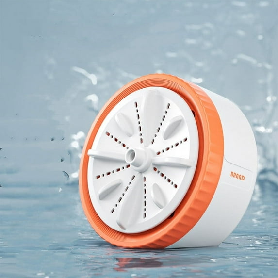 JGJJUGN Portable Mini Turbine Washing Machine with USB Power and Remote Control for Convenient and Energy-Saving Laundry Solution