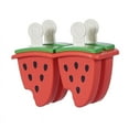 thumbnail image 1 of JGJJUGN Reusable Popsicle Molds, Ice Cream Maker Tray, Easy Release Popsicle Kit, DIY Frozen Treats, Homemade Ice Pop Molds, Silicone Popsicle Molds, Fun Dessert Maker, 4-Cavity Popsicle Set, 1 of 2
