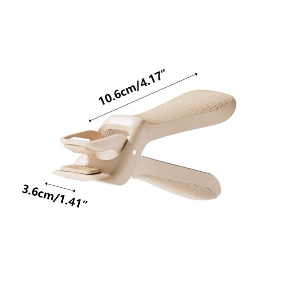 JGJJUGN Scald Clip for Kitchen Bowl, High Temperature Tongs, Non-Slip Bowl Clamp, Heat Resistant Utensil Grabber, Safe Cookware Lifter for Cooking and Serving