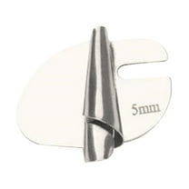 JGJJUGN Sewing Rolled Hemmer Foot for Household Sewing Machine, Narrow Rolled Hemming Attachment, Multi-Functional Fabric Edger, Metal Hemmer Tool for Easy Hemming and Binding