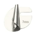 thumbnail image 1 of JGJJUGN Sewing Rolled Hemmer Foot for Household Sewing Machine, Narrow Rolled Hemming Attachment, Multi-Functional Fabric Edger, Metal Hemmer Tool for Easy Hemming and Binding, 1 of 1