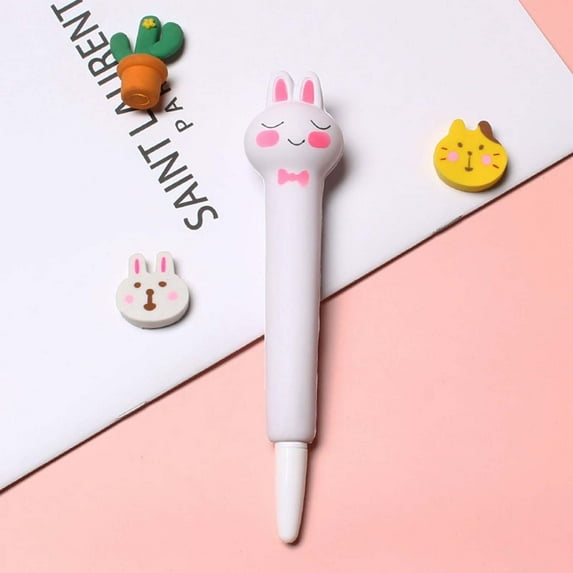 JGJJUGN Soft Decompression Pen for Relaxation and Art - Elastic Exchangeable Design, Ideal for Office Decor and Home Decoration
