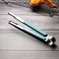 thumbnail image 1 of JGJJUGN Stainless Steel BBQ Food Clip 25.5CM Heavy Duty Grill Tongs - Non-Slip Outdoor Barbecue Clipper for Grilling and Cooking, Easy to Clean, 1 of 3