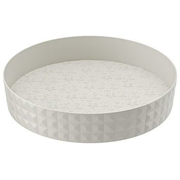 JGJJUGN Stylish 92 Rotating Lazy Susan Turntable: Multifunctional Kitchen & Cosmetics Organizer for Easy Access to Spices, Seasonings, and More