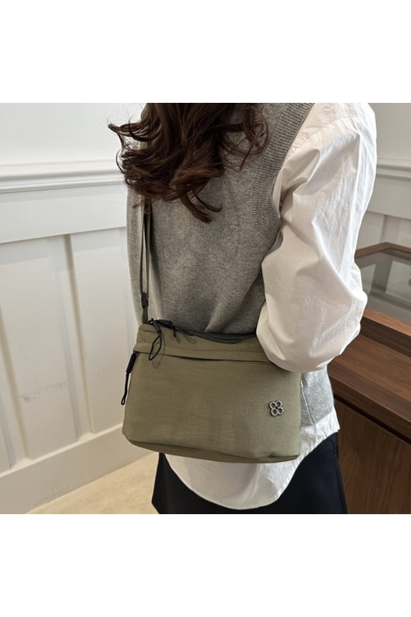 Stylish Women's Lightweight Casual Shoulder Bag | Small Square Messenger Bag | Versatile Tote for Daily Use | Waterproof Fabric | Multiple Colors Available