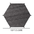 thumbnail image 1 of JGJJUGN Trampoline Sun Shade Cover 6ft 8ft 10ft 12ft 14ft Outdoor UV Protection Accessory for Backyard Play Area Trampoline Safety Cover, 1 of 2
