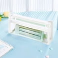 thumbnail image 1 of JGJJUGN Two Layer Transparent Pencil Case PVC Material Waterproof Storage Bag for Office and Travel Efficient Organization Solution, 1 of 6