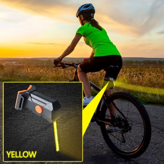 JGJJUGN USB Rechargeable LED Taillights for Bicycles - Mobile Droplet Tail Light, High Visibility Rear Light, Waterproof Bicycle Brake Light with Multiple Flashing Modes and Long Battery Life