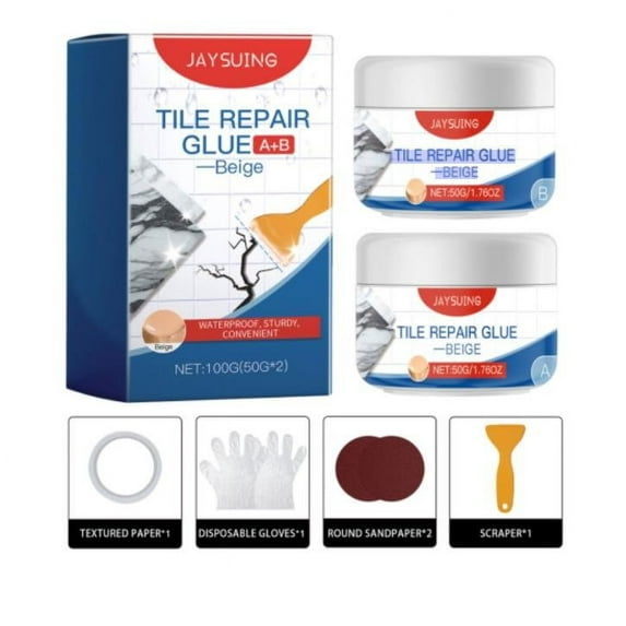 JGJJUGN Universal Super Glue Strong Adhesive 100ml for Plastic Resin Metal Glass Ceramic Wood Instant Fix No Drip Application