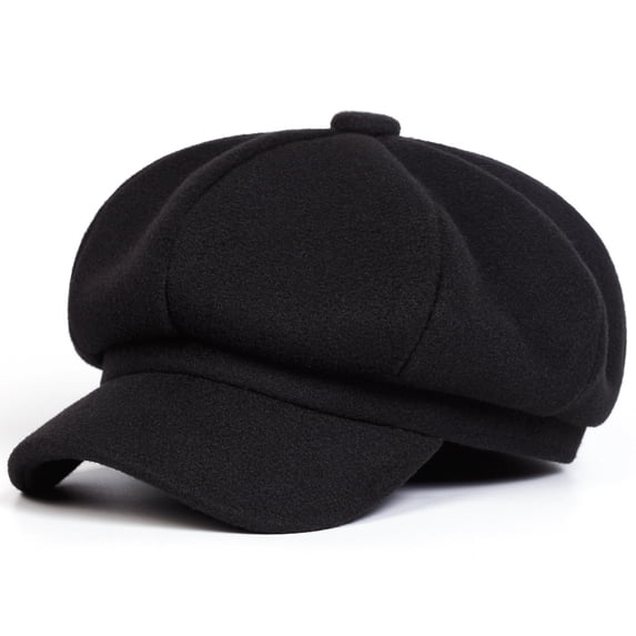 JGJJUGN Vintage Denim Newsboy Cap for Women, Classic Beret Hat, Cabbie Painter Hat, Stylish Flat Cap with Visor, Fall Winter Fashion, Breathable 8-Panel Design, Casual Accessory