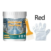 JGJJUGN Water-Based Floor Paint Wear-Resistant Non-Slip Color-Changing for Home Use Easy Application Quick Drying 300g