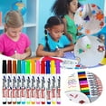 thumbnail image 1 of JGJJUGN Water-based Whiteboard Markers Set 24 Pack Erasable Colorful Pens Red Green Blue 20ml Easy-to-Clean Non-Toxic Drawing Tools, 1 of 9