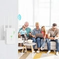 thumbnail image 1 of JGJJUGN WiFi Extender 300Mbps Signal Booster 2.4GHz Amplifier with 4 Antennas for Home Network Coverage, Easy Setup and Fast Connectivity, 1 of 3