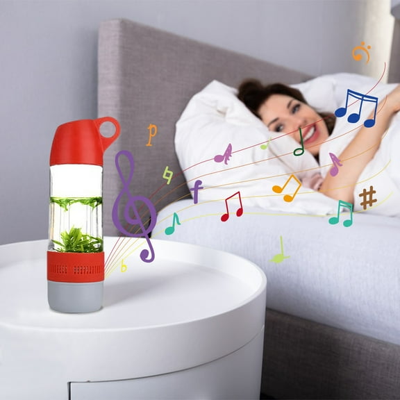 JGJJUGN Wireless Water Cup Bluetooth Speaker, Portable Outdoor Speaker, Bluetooth Music Cup, IPX4 Waterproof Design, Compact Size, Fast Connection, Perfect for Travel and Sports, 4-6 Hours Playback