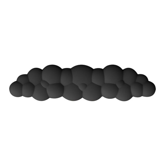 JGJJUGN Wrist Guard Keyboard Pad, Memory Foam Wrist Support, Ergonomic Keyboard Wrist Rest Pad, Soft Cotton Material, Non-Slip Pad for Desktop Office, Reduces Wrist Pain, Easy to Clean, 43x11x3CM