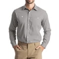 thumbnail image 1 of JGNGSHN Mens Long Sleeve Work Shirts Casual Button Down Summer Fall Tops with Two Chest Pockets XL, 1 of 8