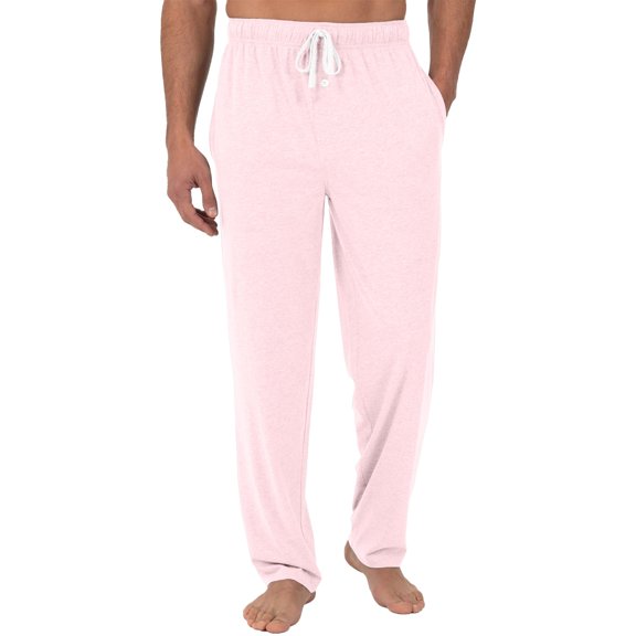 JGNGSHN Mens Pajamas Pants Drawstring Wide Leg Pjs Bottoms with Pocket Button Fly Solid Color Lounge Pants Soft Casual Fashion Trousers
