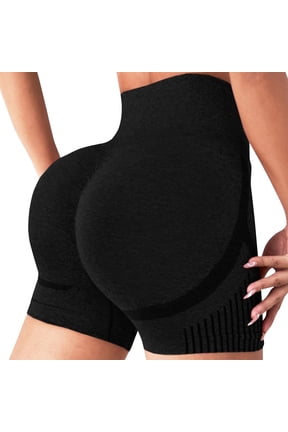 Power Athletic Workout Shorts for Women Scrunch Shorts Seamless High Waisted Contour Gym Yoga Biker