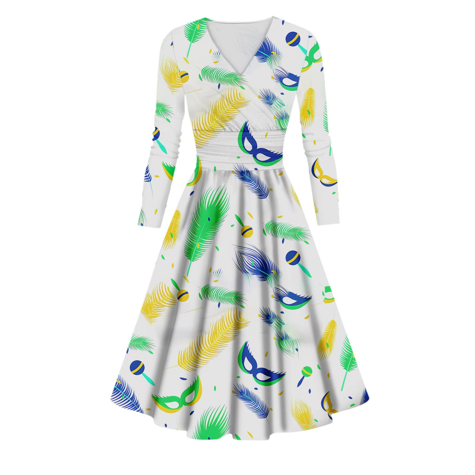 casual mardi gras dress