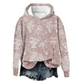 thumbnail image 1 of JGNGSHN Women's Fashion Hoodies & Sweatshirts Graphic Print Hooded Pullover Sweater Long Sleeve Drawstring Pockets comfy Oversized Tops, 1 of 4