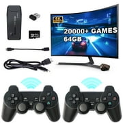 JGOO M8 2.4G Wireless Controllers External Game Stick 64G Built-in Storage for TV