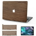 thumbnail image 1 of JGOO MacBook Pro 13 inch Case 2022 2021 2020 2019 2018 2017 2016 A2338 M2 M1 A2289 A2251 A2159 A1989 A1706 A1708 with Touch Bar, Wooden Hard Shell Cover + Keyboard Cover + Screen Protector, Cherry, 1 of 5